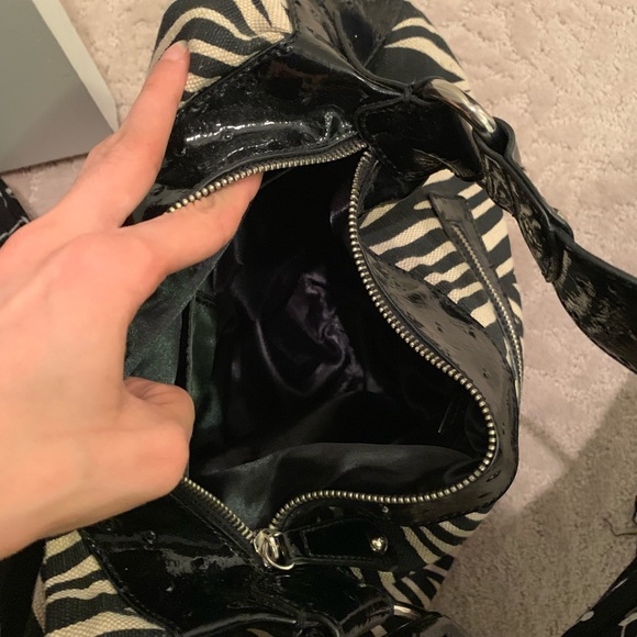 Guess Bags Guess Zebra Print Hobo Bag Poshmark